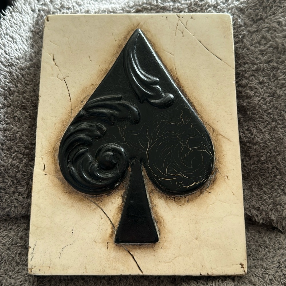 Sid Dickens Retired, RARE! Black Spade Tile T-154